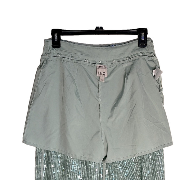 TEAL SEQUIN PANTS ✨✨✨ - Picture 8 of 9